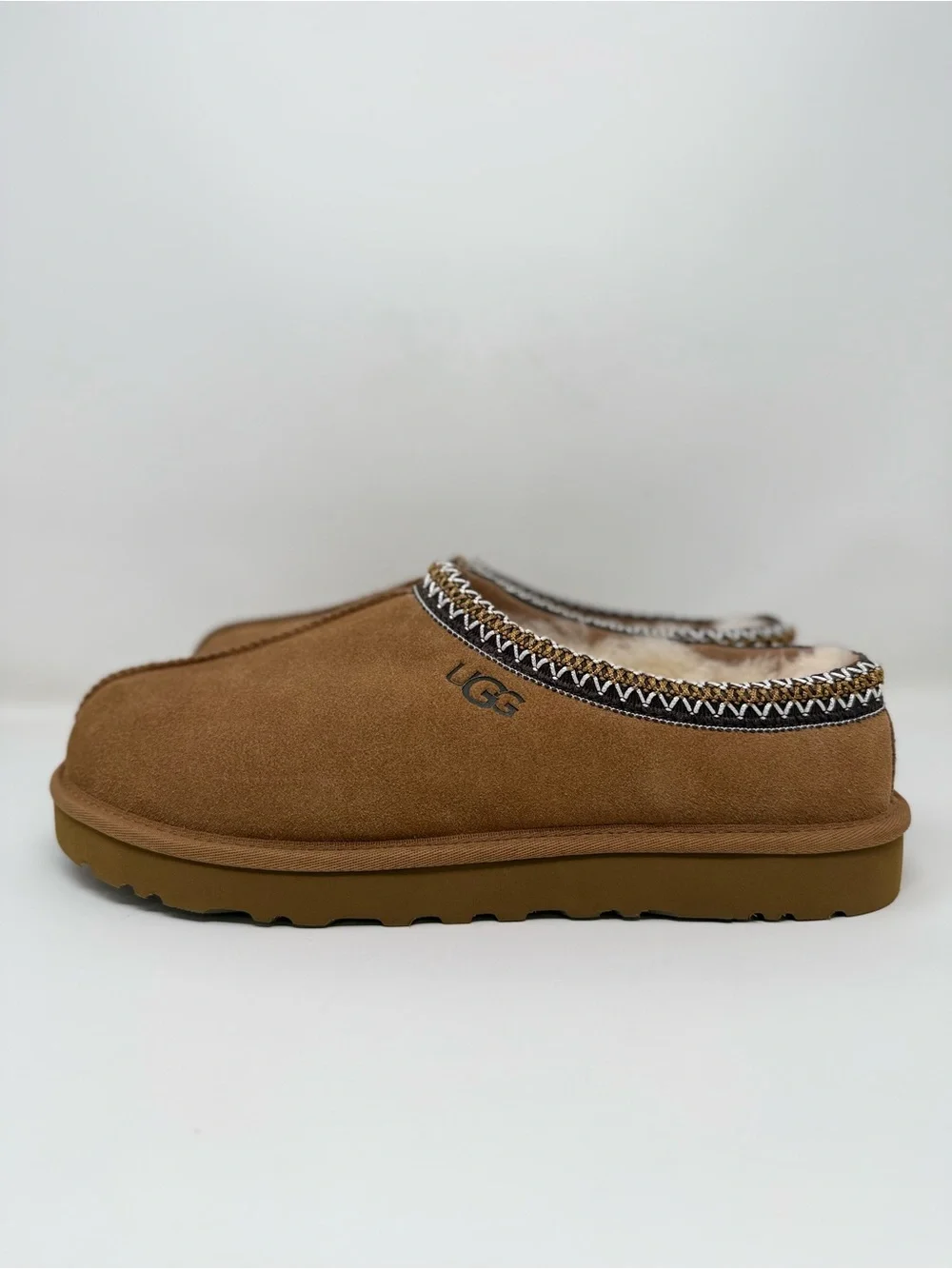 New UGG Men's Tasman II Slipper Chestnut Sz 12
